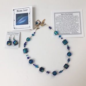 MARCO POLO DESIGNS Necklace and Earrings NWT